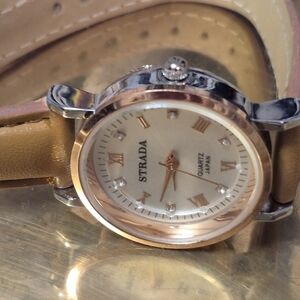 Strada Gold and Silver Watch